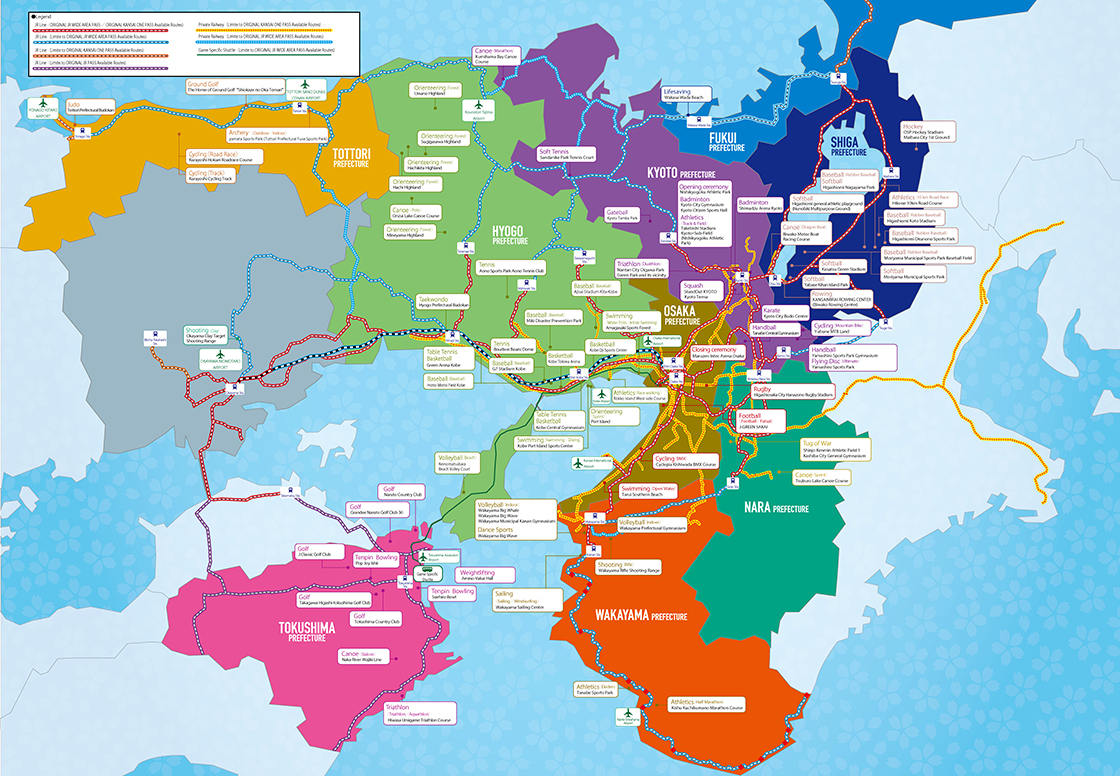 Transportation Pass Route Map