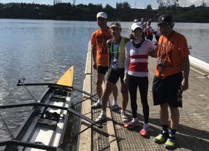 A wonderful encounter through boat rowing and the beginning of global exchange friendship.